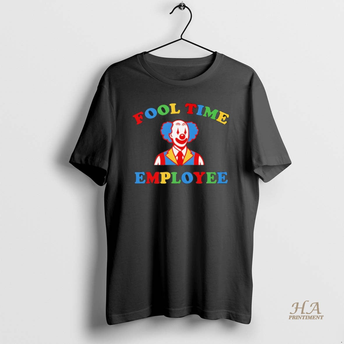 Official Fool Time Employee Clown Black Ornaments T-Shirts, Hoodie, Sweatshirt | InkNestWear.com