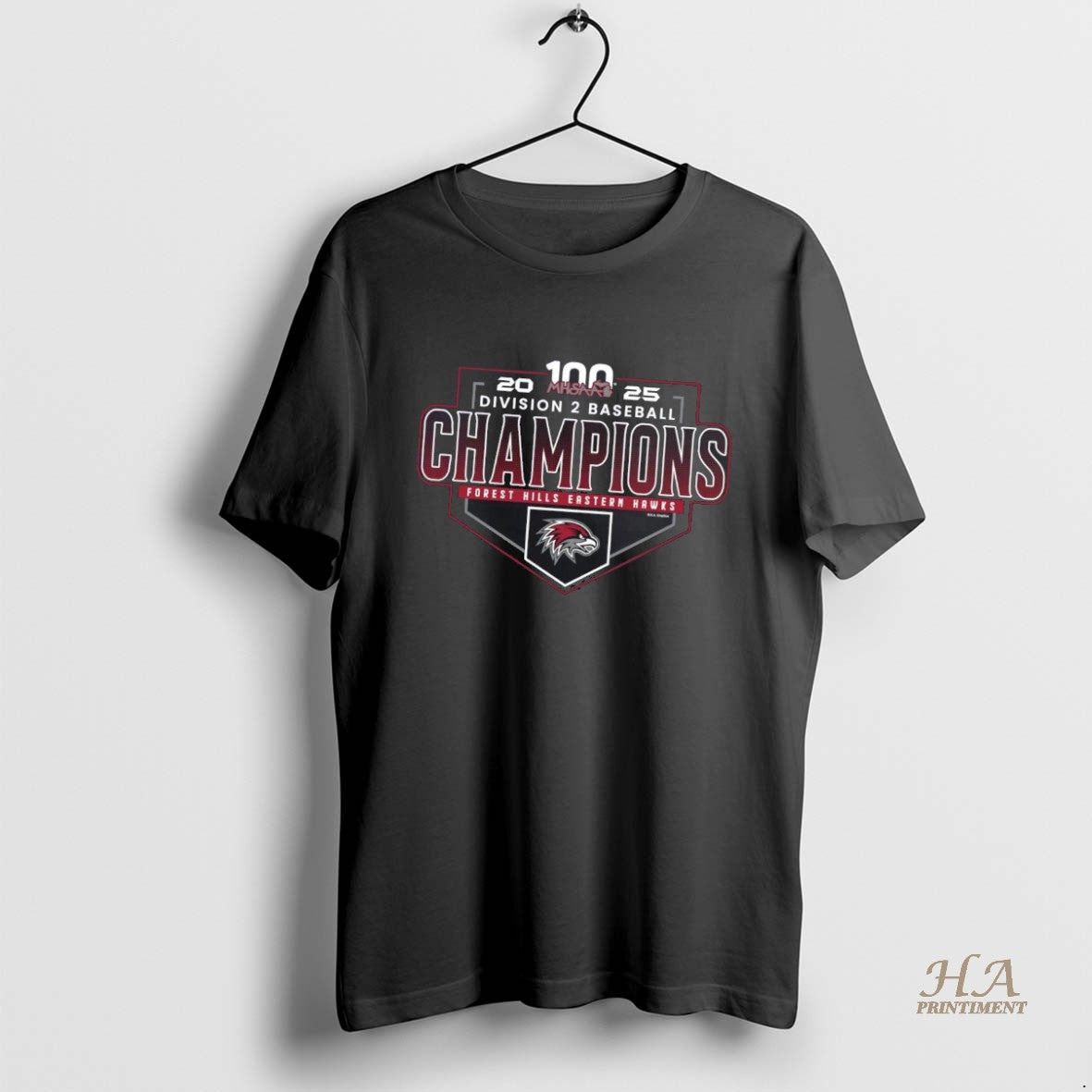Official Forest Hills Eastern Hawks 2025 Mhsaa D2 Baseball Champions T-Shirts, Hoodie, Sweatshirt | InkNestWear.com