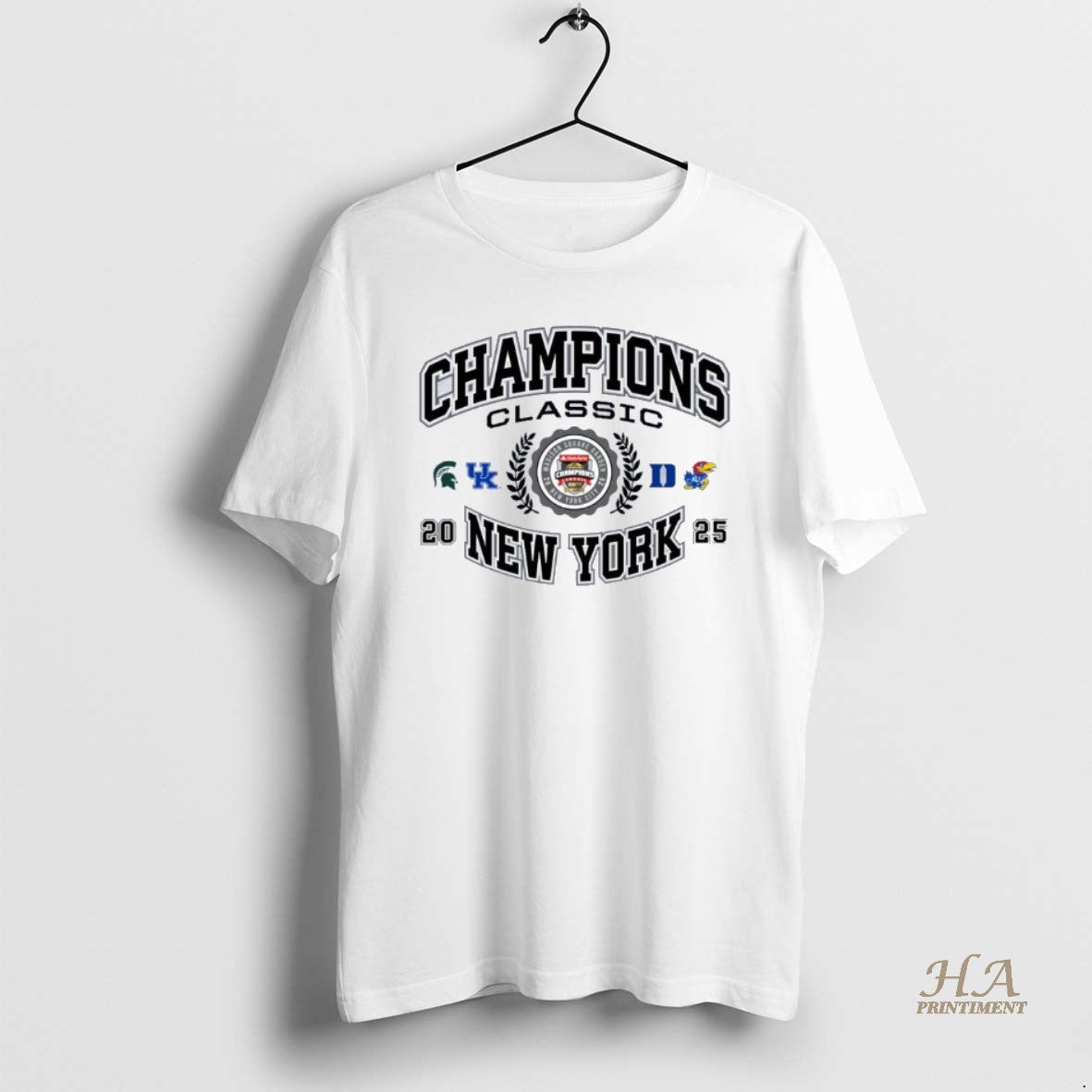 Official Four Teams 2025 Madison Square Garden New York Champions Classic T-Shirts, Hoodie, Sweatshirt | InkNestWear.com
