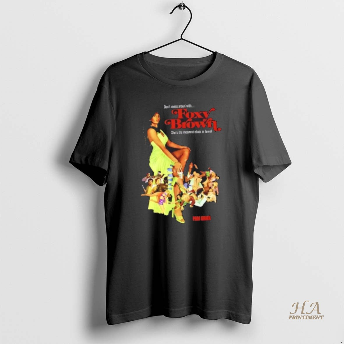 Official Foxy Brown 1974 Pam Grier Antonio Fargas Vintage T-Shirts, Hoodie, Sweatshirt | InkNestWear.com