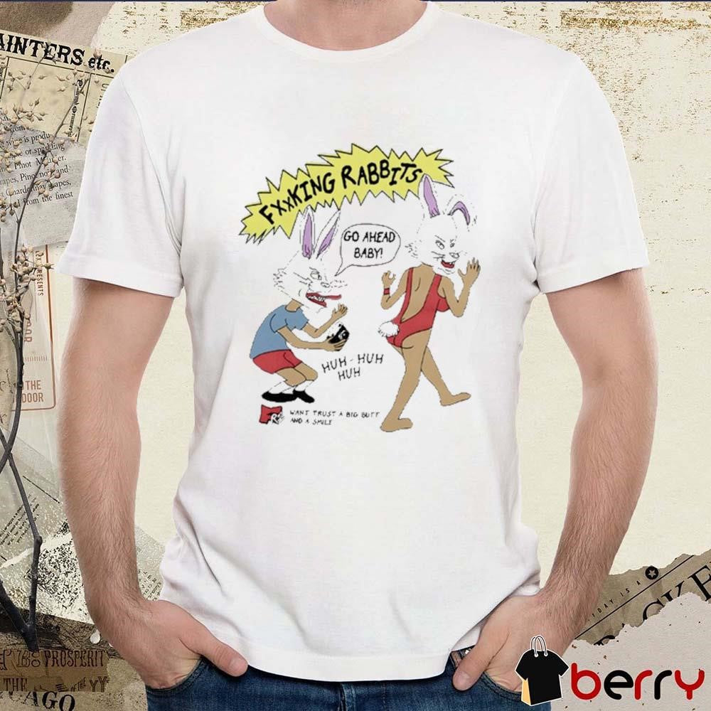Fr2 Fxxking Rabbits Go Ahead Baby Painting t-shirt