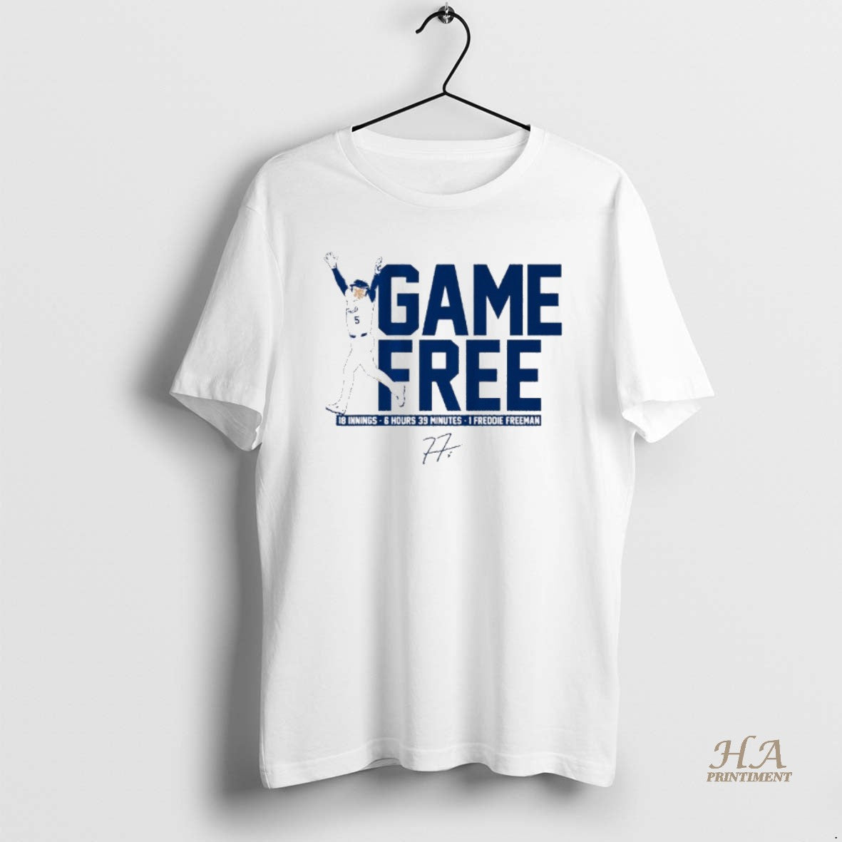Official Freddie Freeman Game Free Signature T-Shirts, Hoodie, Sweatshirt | InkNestWear.com