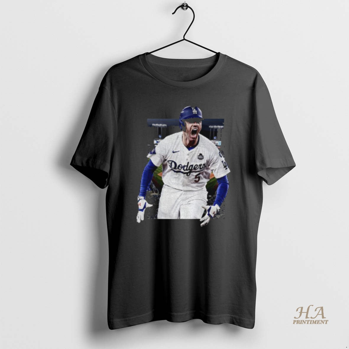 Official Freddie Freeman Los Angeles Baseball Screaming Photo T-Shirts, Hoodie, Sweatshirt | InkNestWear.com