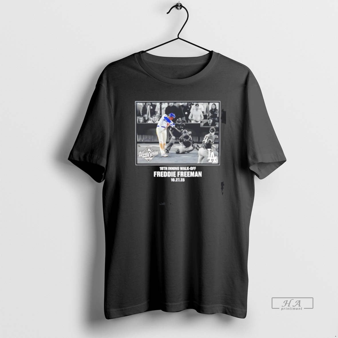 Official Freddie Freeman Los Angeles Dodgers 18th Inning Walk Off 2025 T-Shirts, Hoodie, Sweatshirt | InkNestWear.com