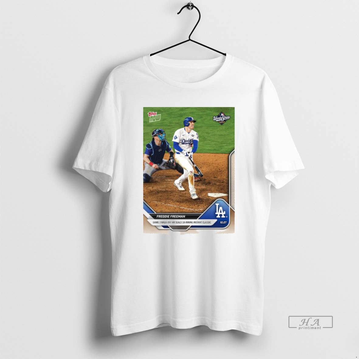 Official Freddie Freeman Los Angeles Dodgers 2025 Mlb Topps Game 3 Walk Off Hr Seals T-Shirts, Hoodie, Sweatshirt