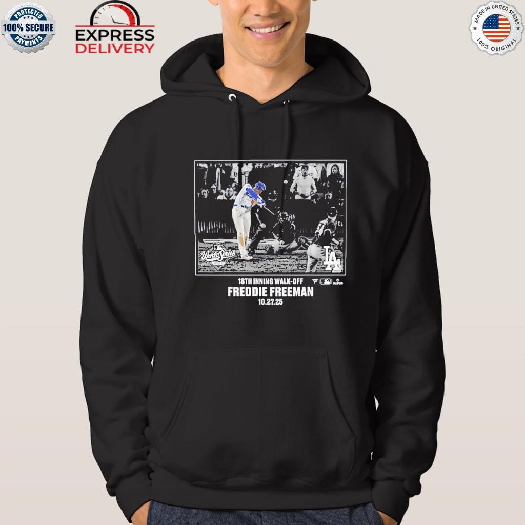 Freddie Freeman Los Angeles Dodgers Postseason Moments Shirt