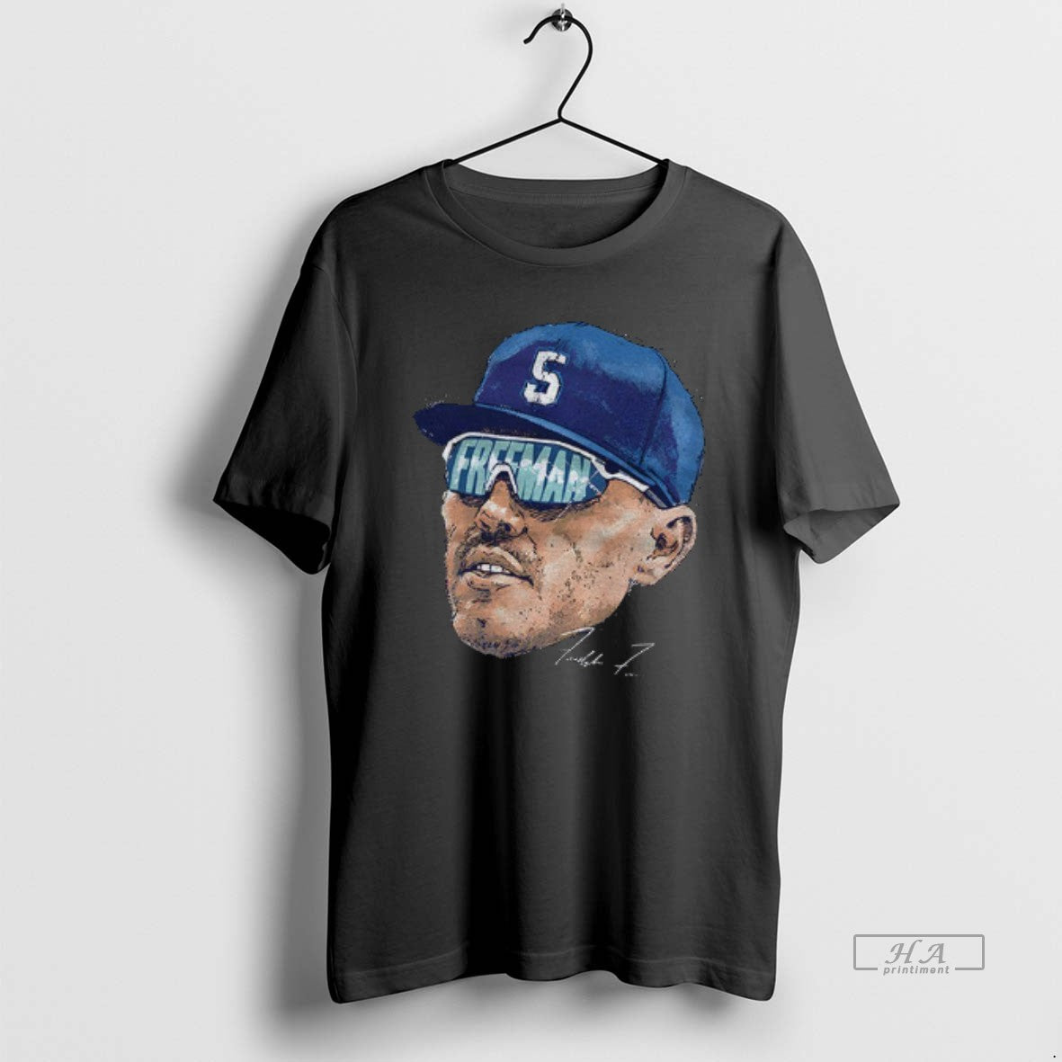 Official Freddie Freeman Big Face Los Angeles Dodgers Mlb Baseball World Series 2025 Signature T-Shirts, Hoodie, Sweatshirt