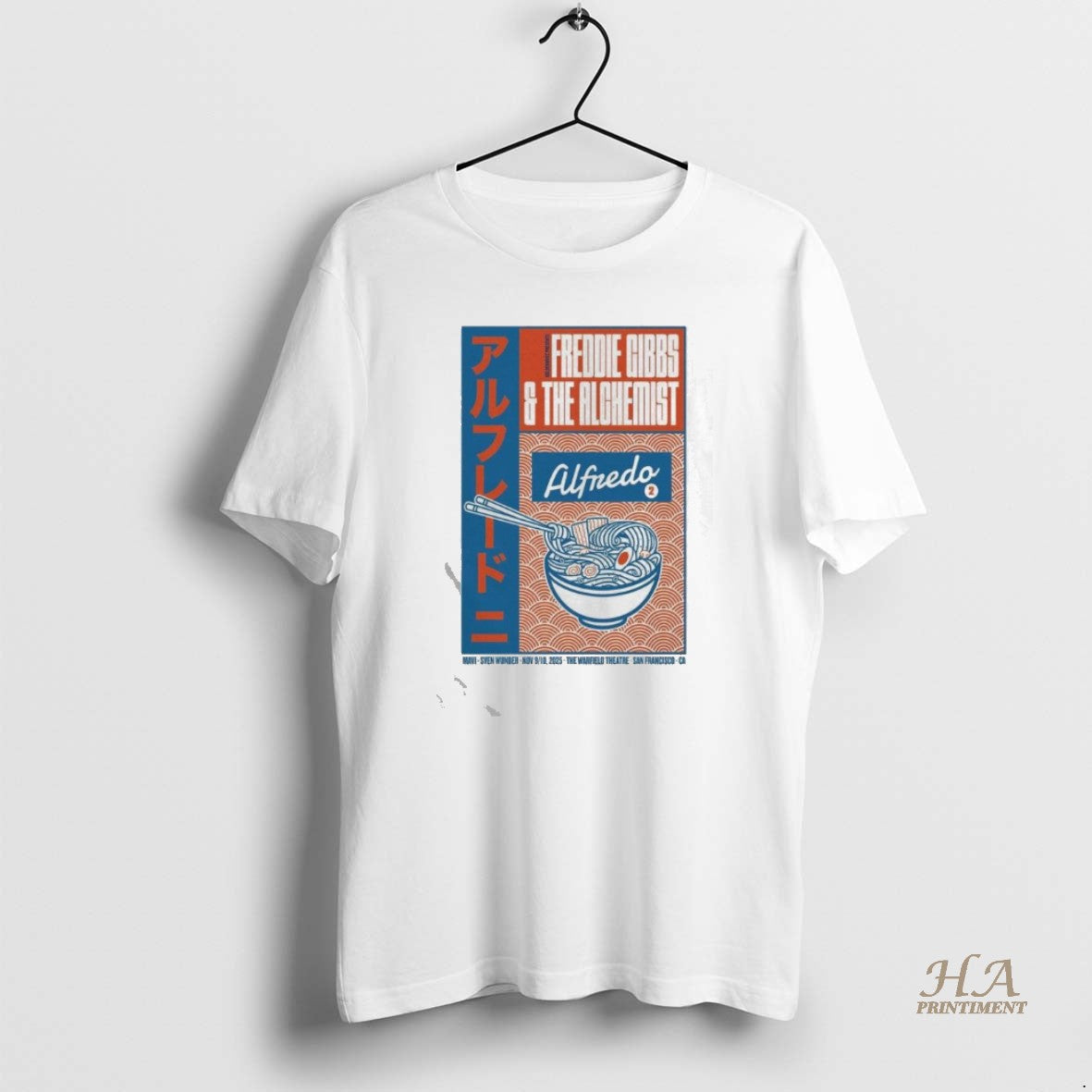 Official Freddie Gibbs And The Alghemist The Warfield Theatre San Francisco Ca Nov 9 10 T-Shirts, Hoodie, Sweatshirt