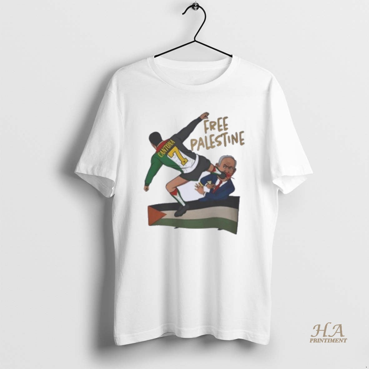 Official Free Palestine Eric Cantona Kung Fu Kick T-Shirts, Hoodie, Sweatshirt | InkNestWear.com