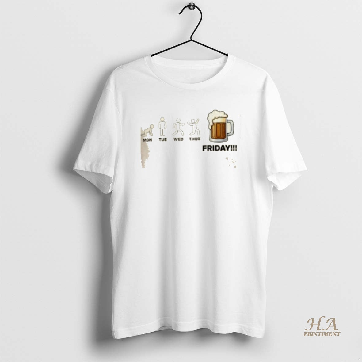Official Friday Beer Evolution Workweek Humor T-Shirts, Hoodie, Sweatshirt | InkNestWear.com
