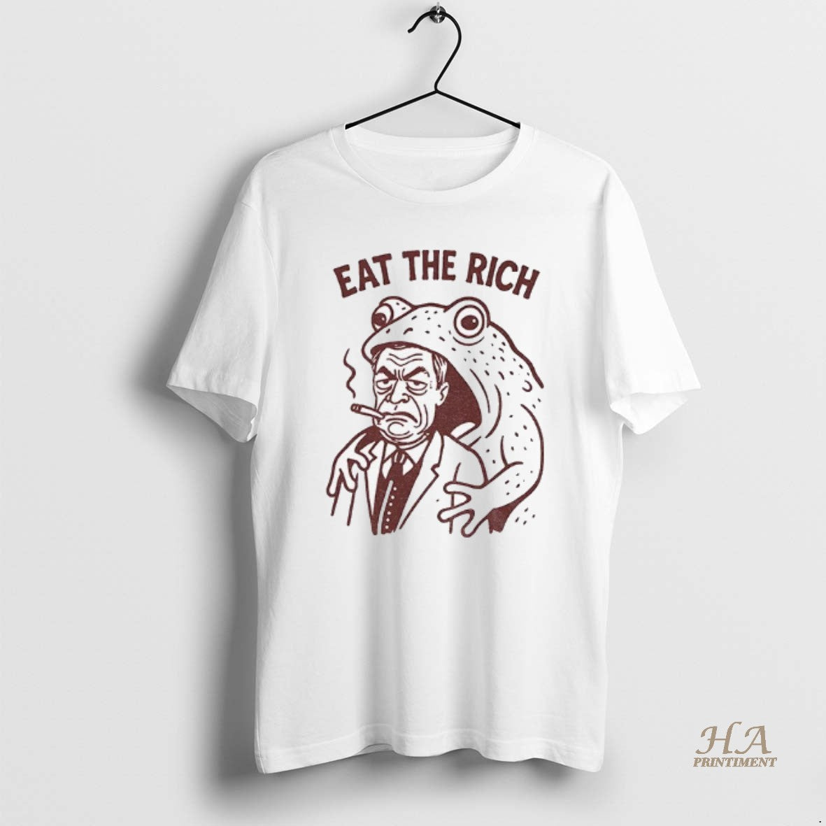 Official Frog Eat The Rich Meme T-Shirts, Hoodie, Sweatshirt | InkNestWear.com