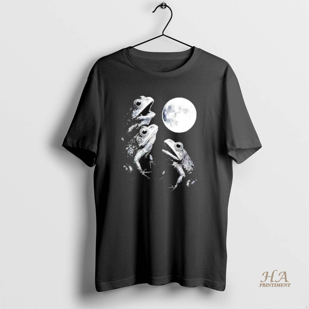 Official Frogs Howling To Moon T-Shirts, Hoodie, Sweatshirt | InkNestWear.com