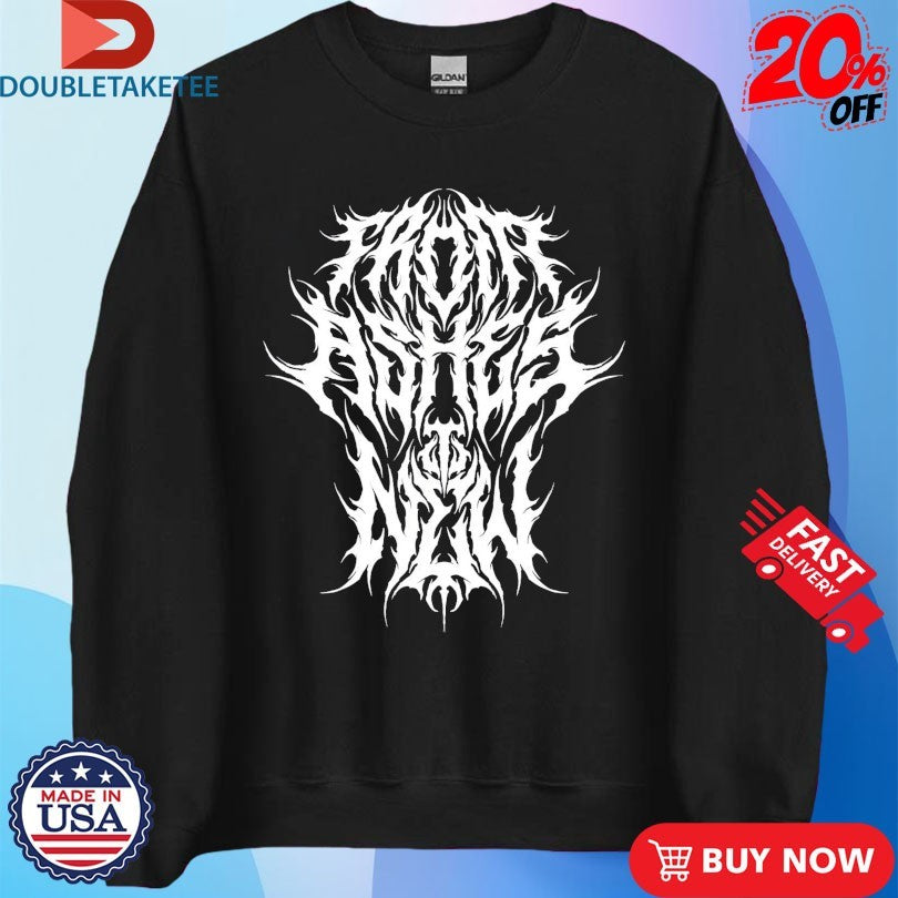 From Ashes To New Death Metal Logo T-shirts