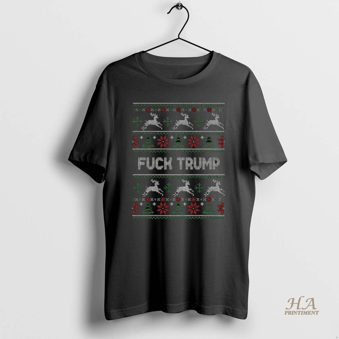 Official Fuck Trump Anti Trump Ugly Christmas T-Shirts, Hoodie, Sweatshirt | InkNestWear.com