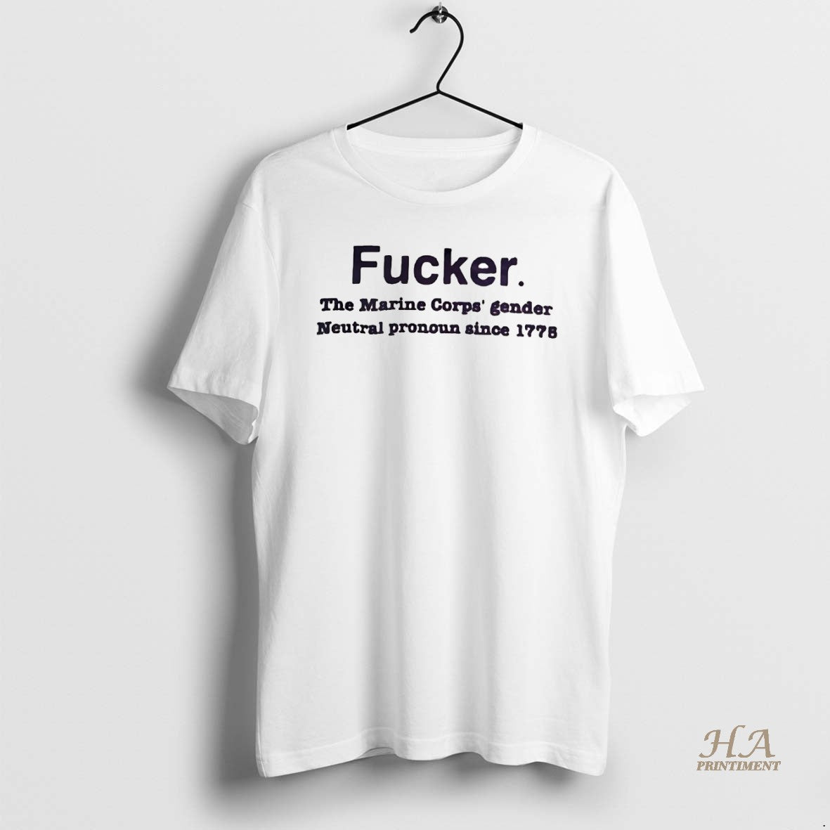 Official Fucker The Marine Corps Gender Neutral Pronoun Since 1776 T-Shirts, Hoodie, Sweatshirt | InkNestWear.com