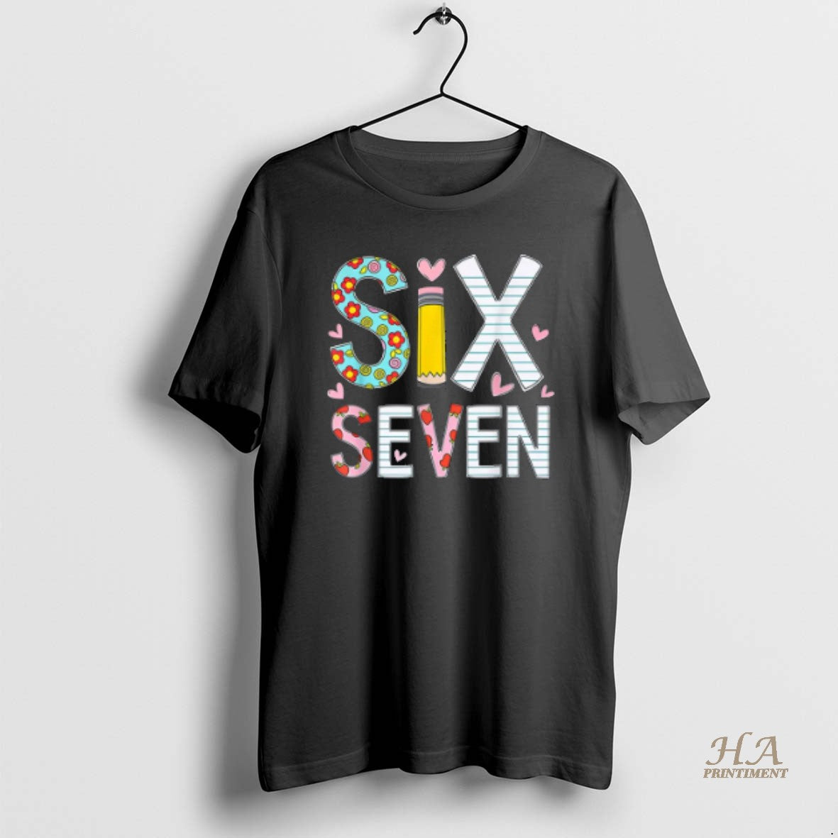 Official Funny Six Seven 6 7 Meme Teacher Design T-Shirts, Hoodie, Sweatshirt | InkNestWear.com