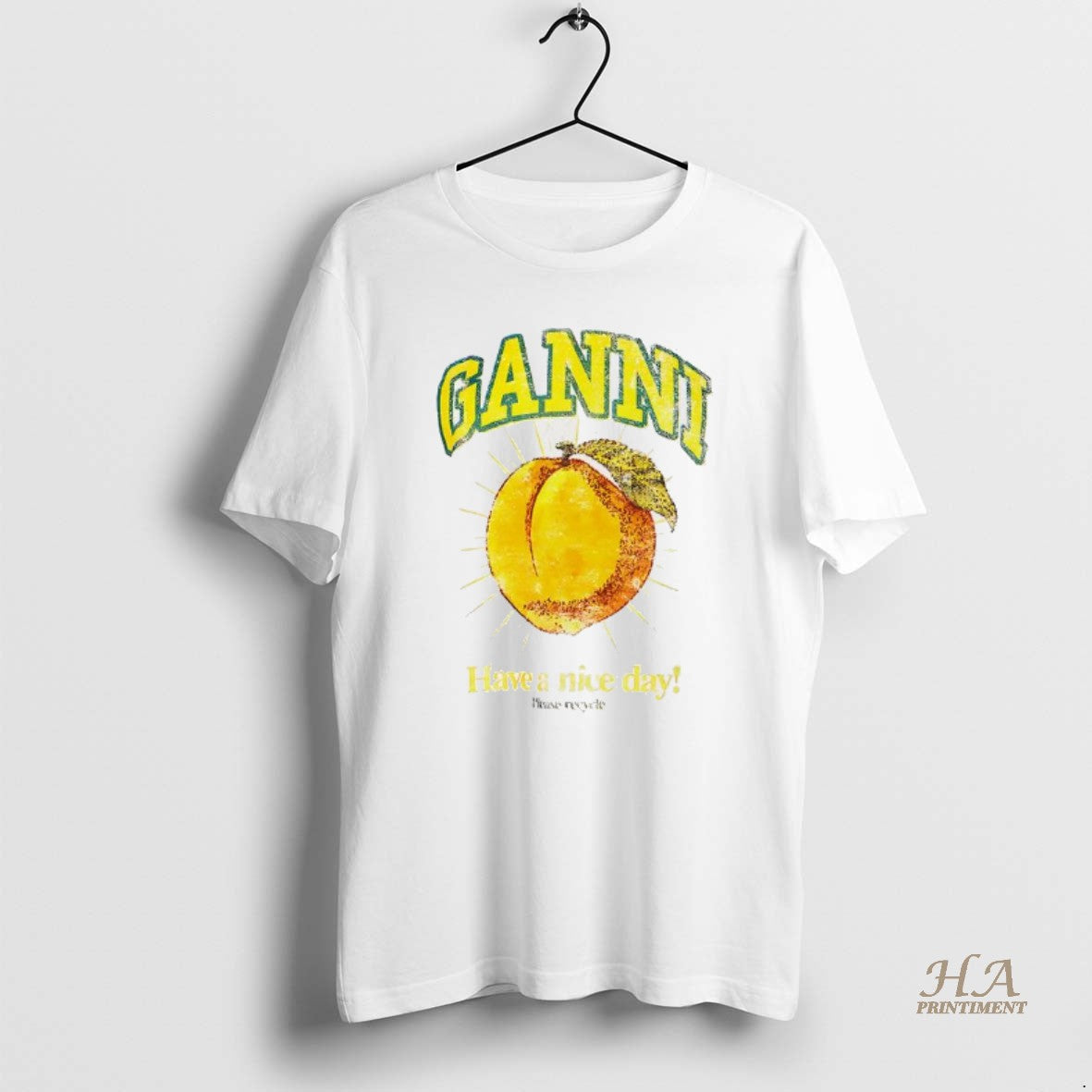 Official Ganni Have A Nice Day T-Shirts, Hoodie, Sweatshirt | InkNestWear.com