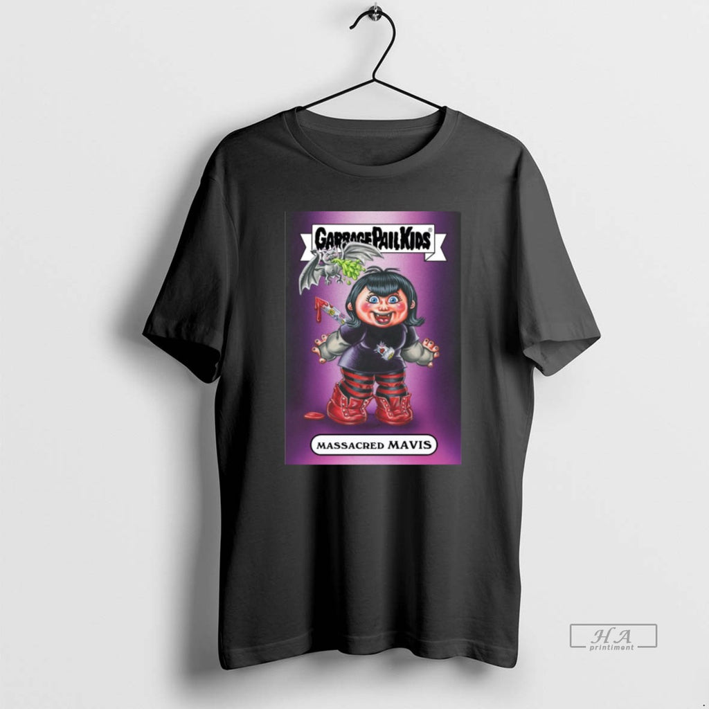 Official Garbage Pail Kids X Massacred Hotel Transylvania Mavis Card T-Shirts, Hoodie, Sweatshirt | InkNestWear.com