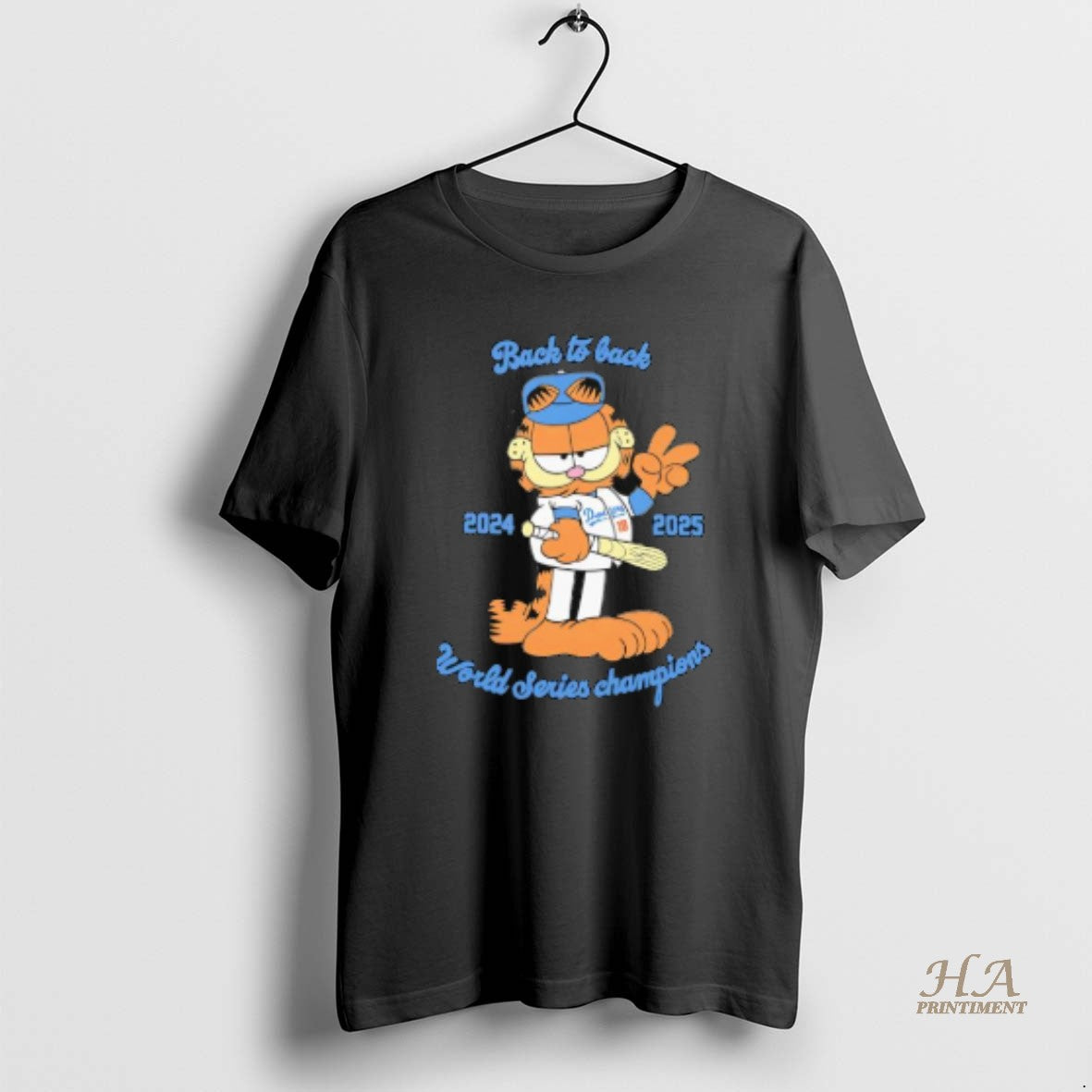 Official Garf Back To Back World Series Champions 2024 And 2025 T-Shirts, Hoodie, Sweatshirt | InkNestWear.com