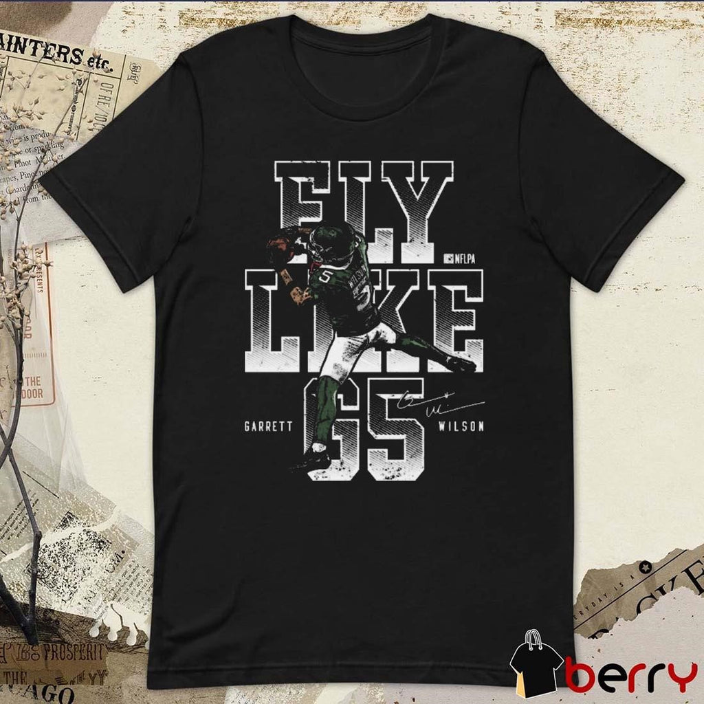 Garrett Wilson New York Jets NFL Fly Like A G5 Signature t-shirt