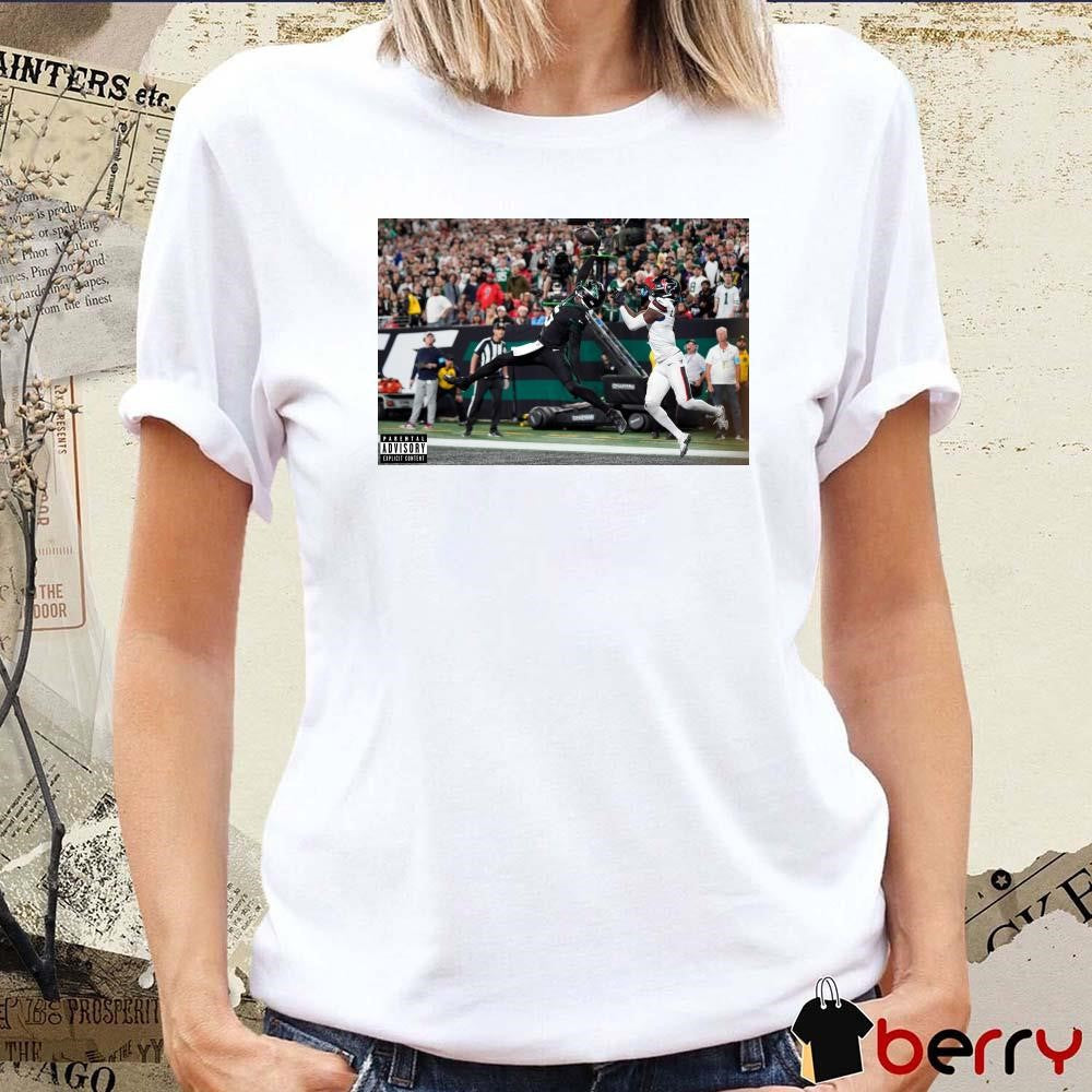 Garrett Wilson makes a one-handed touchdown catch in the fourth quarter of the Jets-Texans game t-shirt
