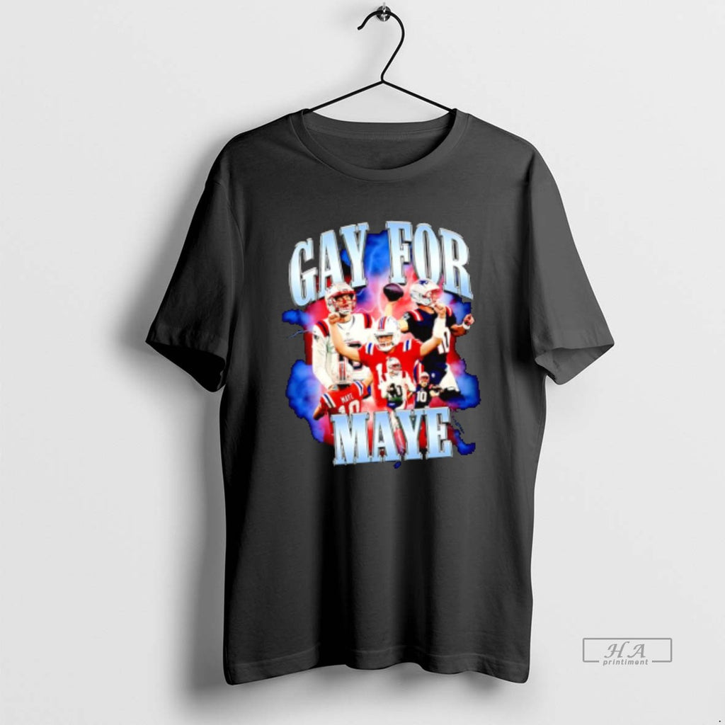 Official Gay For Drake Maye Player Fan Graphic T-Shirts, Hoodie, Sweatshirt | InkNestWear.com