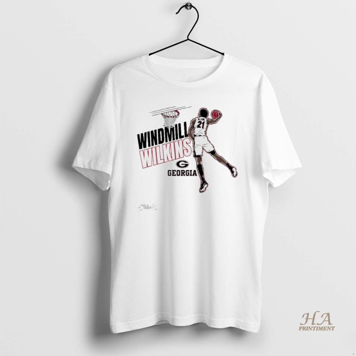 Official Georgia Basketball Windmill Jake Wilkins T-Shirts, Hoodie, Sweatshirt | InkNestWear.com