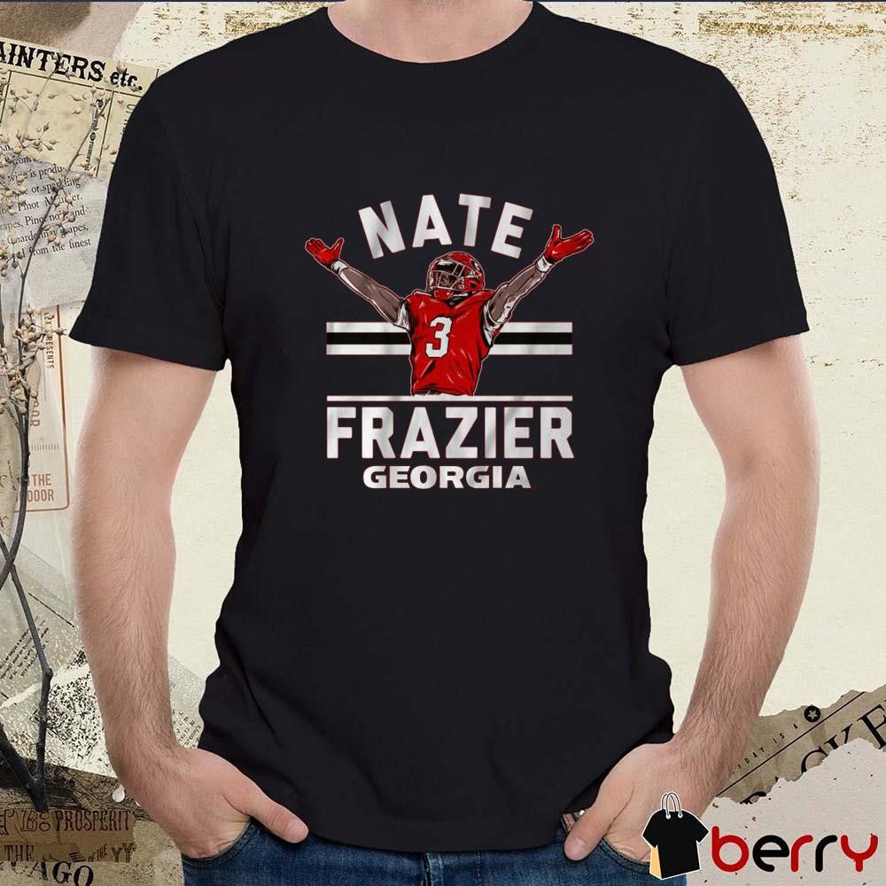 Georgia Bulldogs Football Nate Frazier TD Pose t-shirt