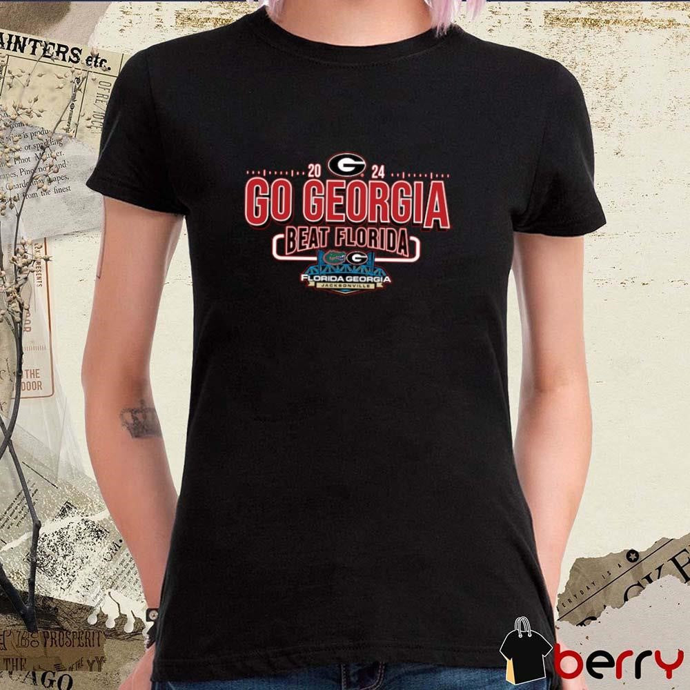 Georgia Bulldogs vs. Florida Gators 2024 Rivalry Go Georgia Beat Florida t-shirt
