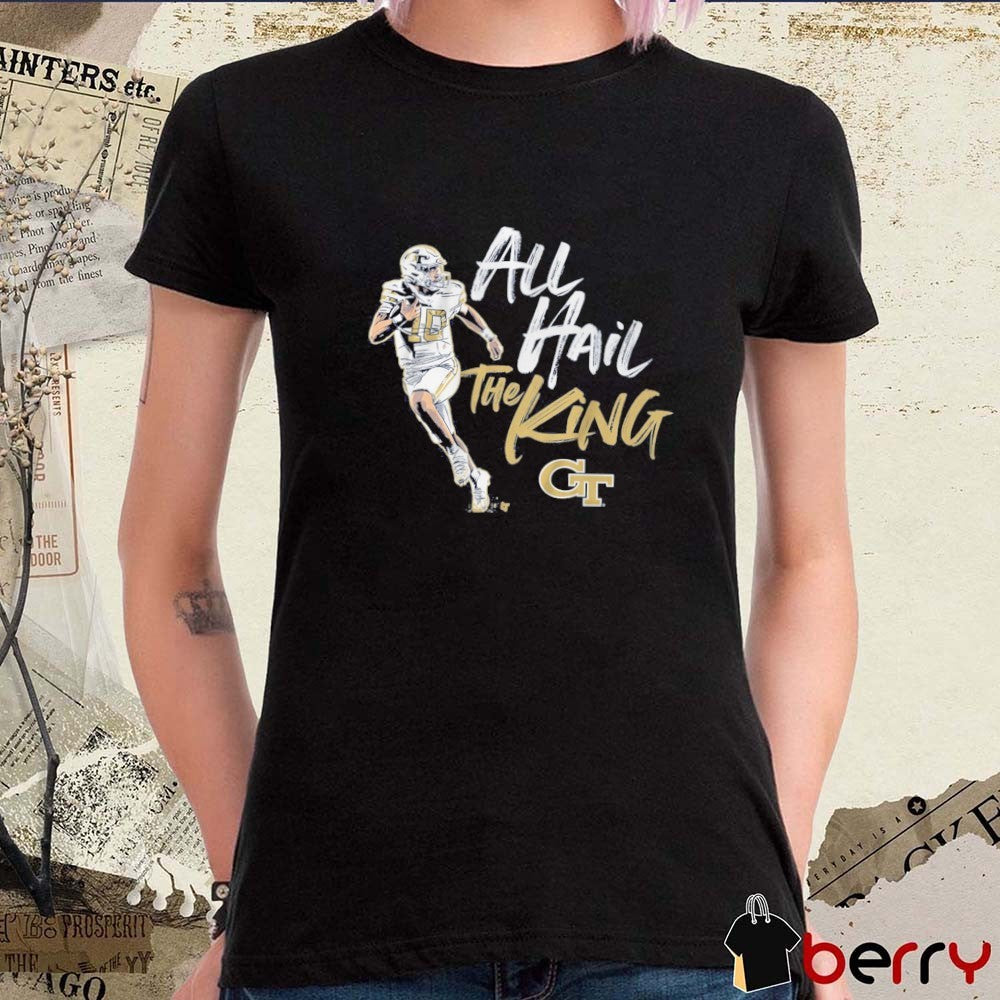 Georgia Tech Yellow Jackets Football Student Athlete All Hail Haynes King t-shirt