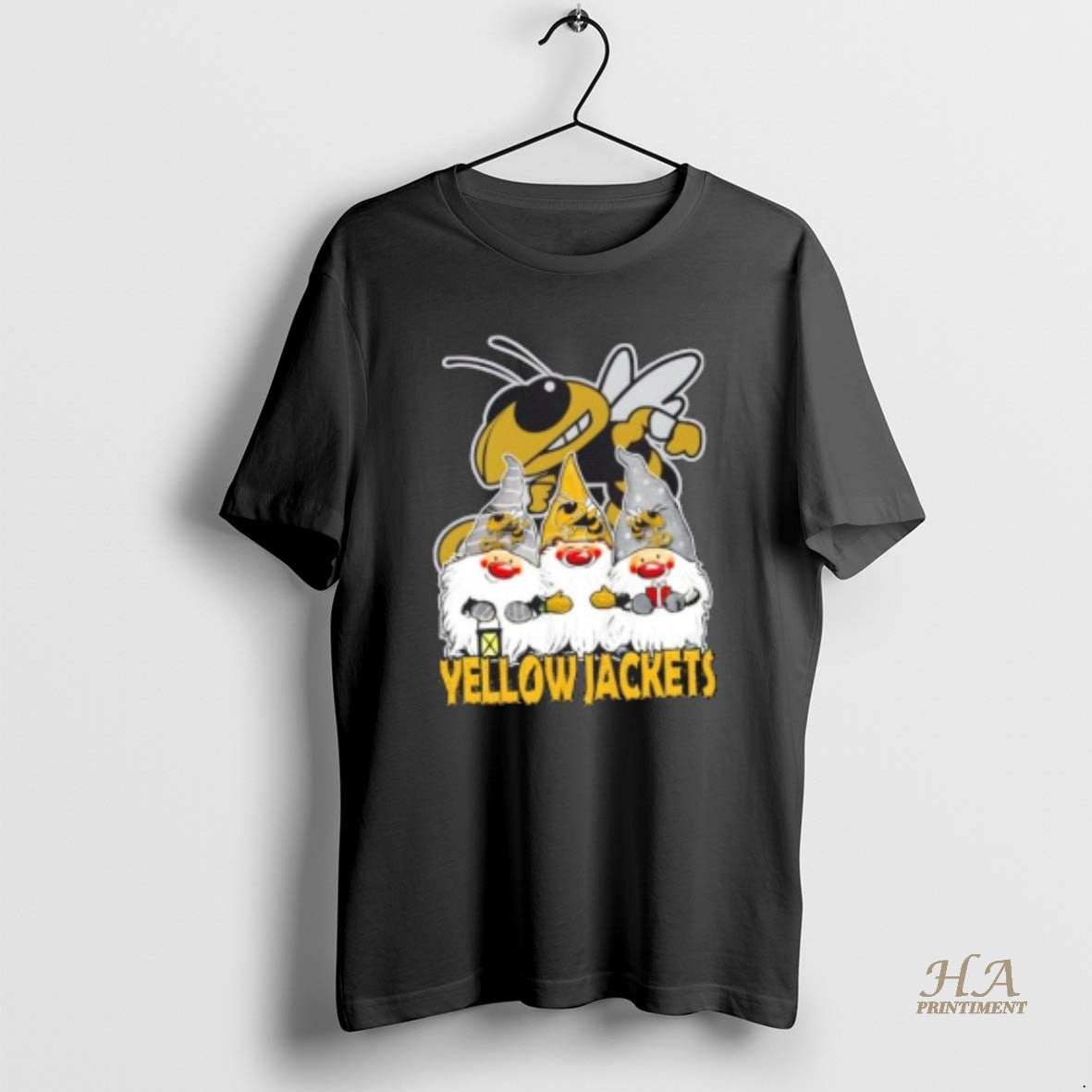 Official Georgia Tech Yellow Jackets X Gnomes Xmas Christmas T-Shirts, Hoodie, Sweatshirt | InkNestWear.com