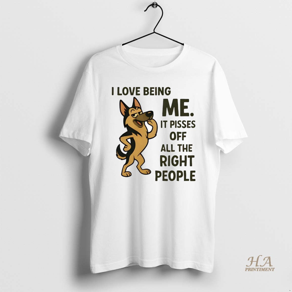 Official German Shepherd I Love Being Me It Pisses Off T-Shirts, Hoodie, Sweatshirt | InkNestWear.com