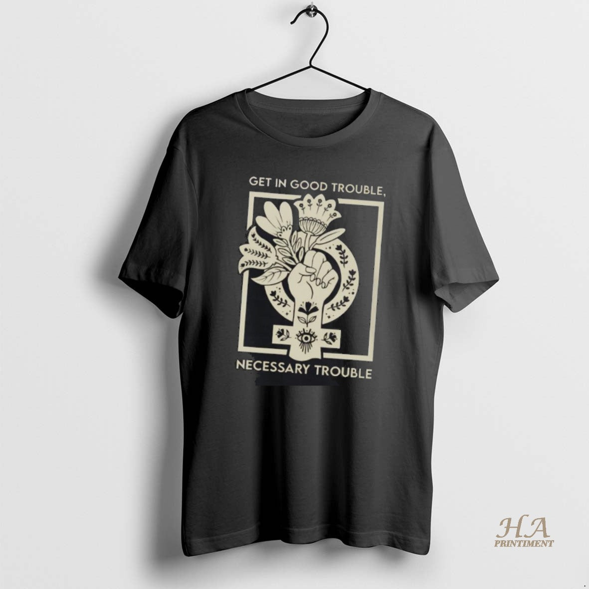 Official Get In Good Trouble Necessary Trouble T-Shirts, Hoodie, Sweatshirt | InkNestWear.com
