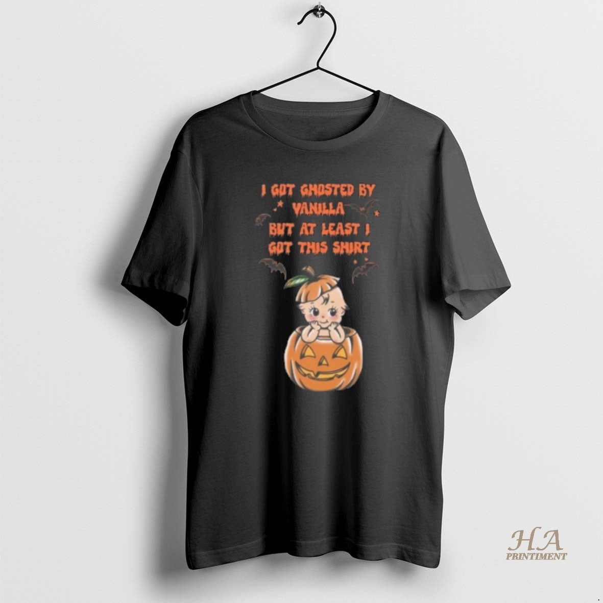 Official Ghosted By Vanilla Halloween 2025 T-Shirts, Hoodie, Sweatshirt | InkNestWear.com