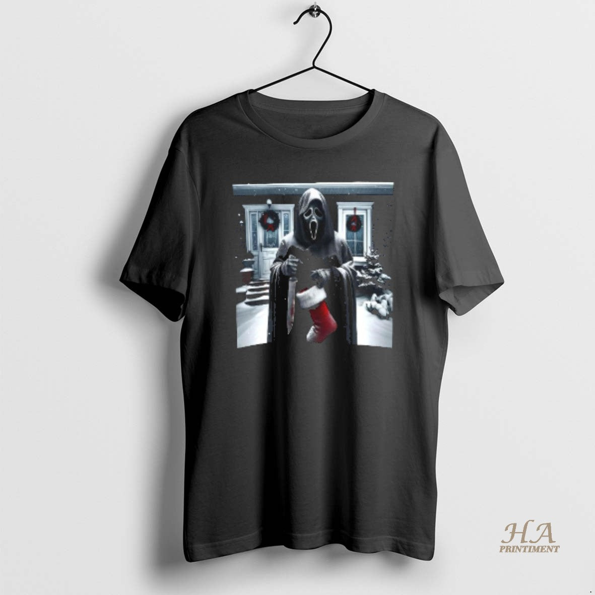Official Ghostface Socks Celebrates Christmas T-Shirts, Hoodie, Sweatshirt | InkNestWear.com