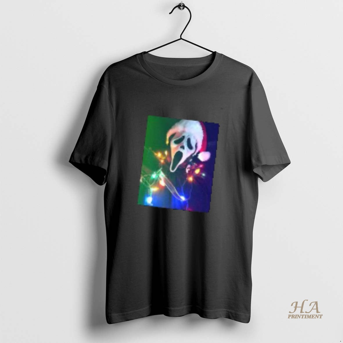 Official Ghostface String Lights Scream Christmas T-Shirts, Hoodie, Sweatshirt | InkNestWear.com