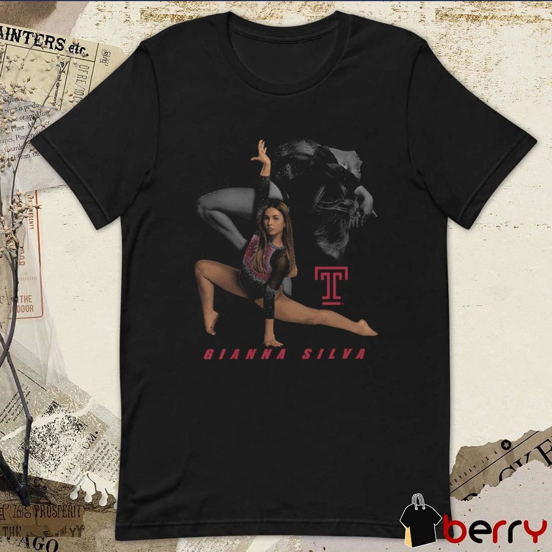 Gianna Silva Temple University Spotlight Drop Graphic t-shirt
