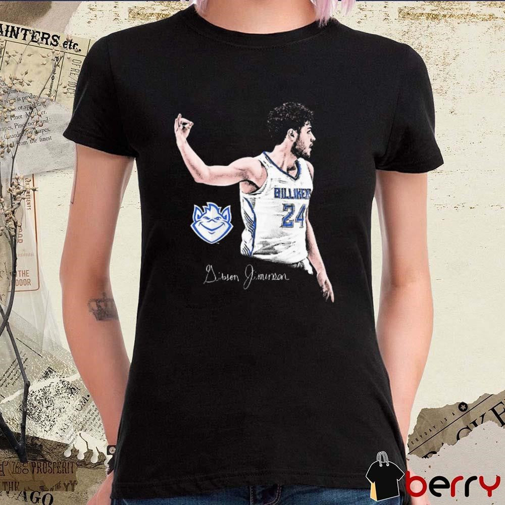 Gibson Jimerson Saint Louis Billikens Portrait Signature t-shirt