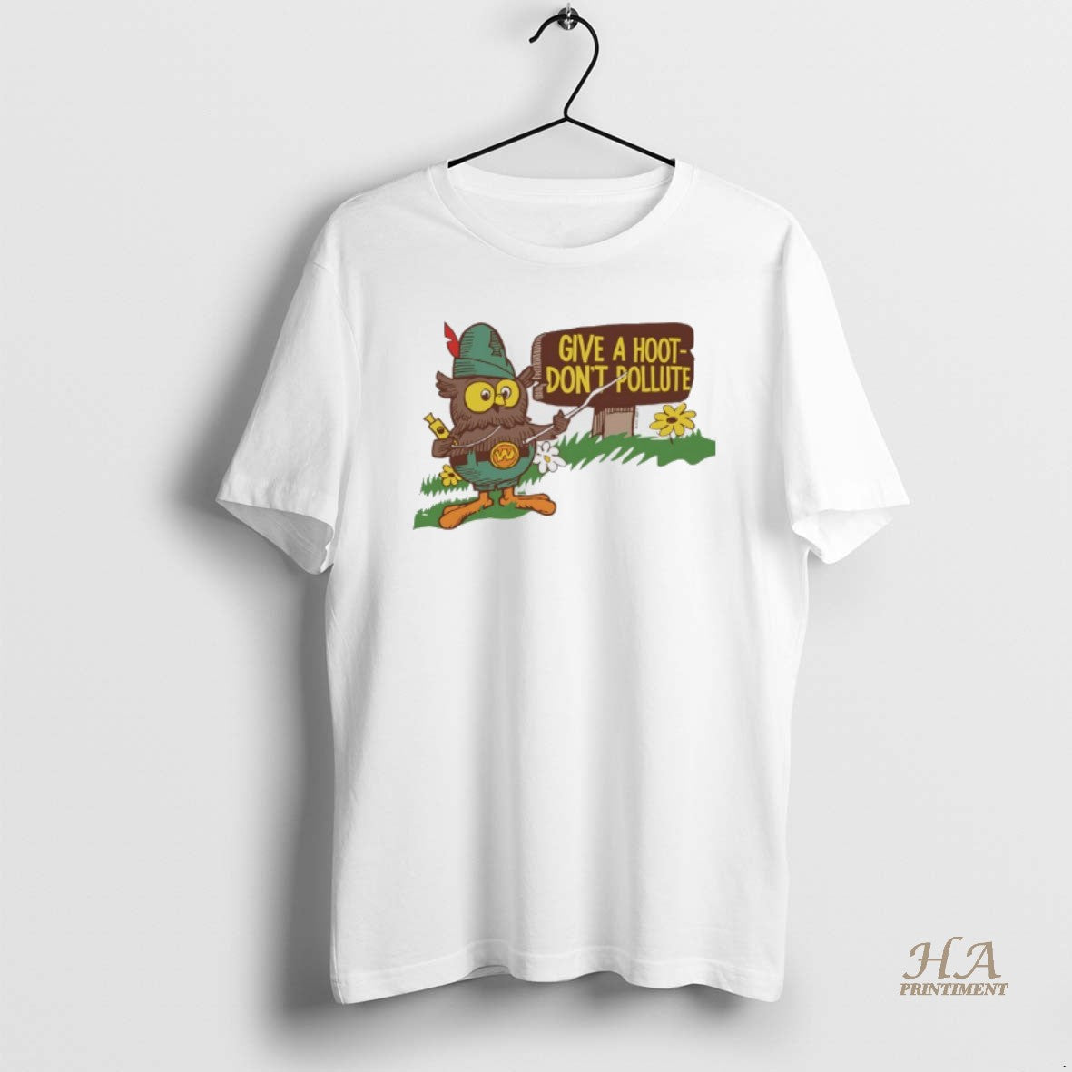 Official Give A Hoot Dont Pollute T-Shirts, Hoodie, Sweatshirt | InkNestWear.com