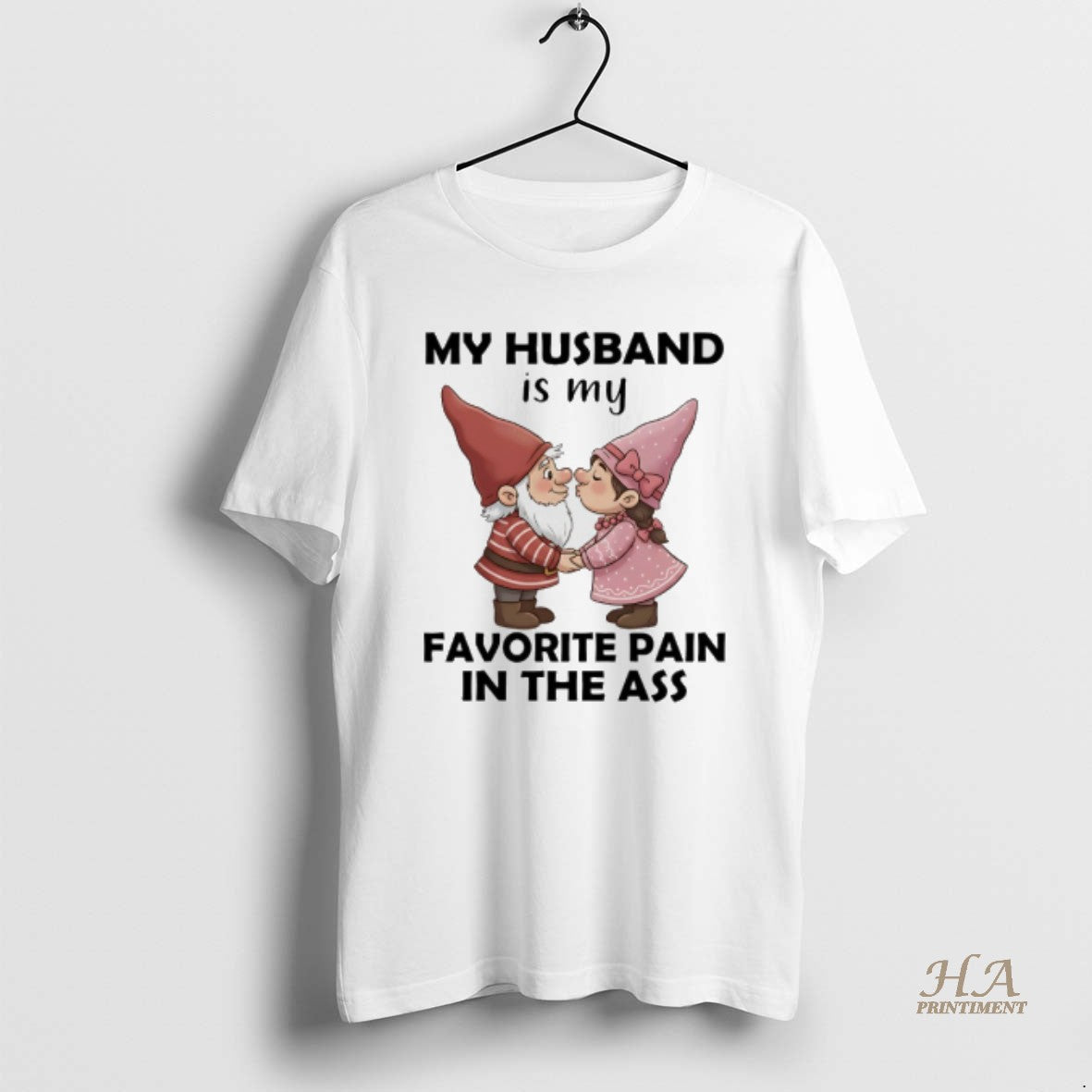 Official Gnome Christmas My Husband Is My Favorite Pain In The Ass T-Shirts, Hoodie, Sweatshirt | InkNestWear.com