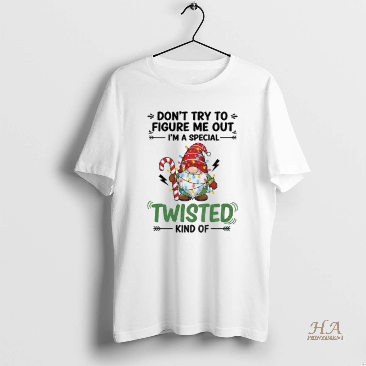 Official Gnome Dont Try To Figure Me Out Im A Special Twisted Kind Of Merry T-Shirts, Hoodie, Sweatshirt | InkNestWear.com