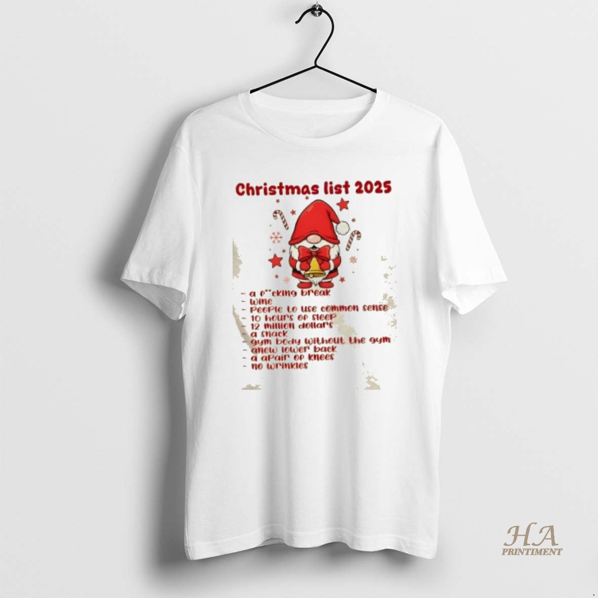 Official Gnomes Christmas List 2025 T-Shirts, Hoodie, Sweatshirt | InkNestWear.com