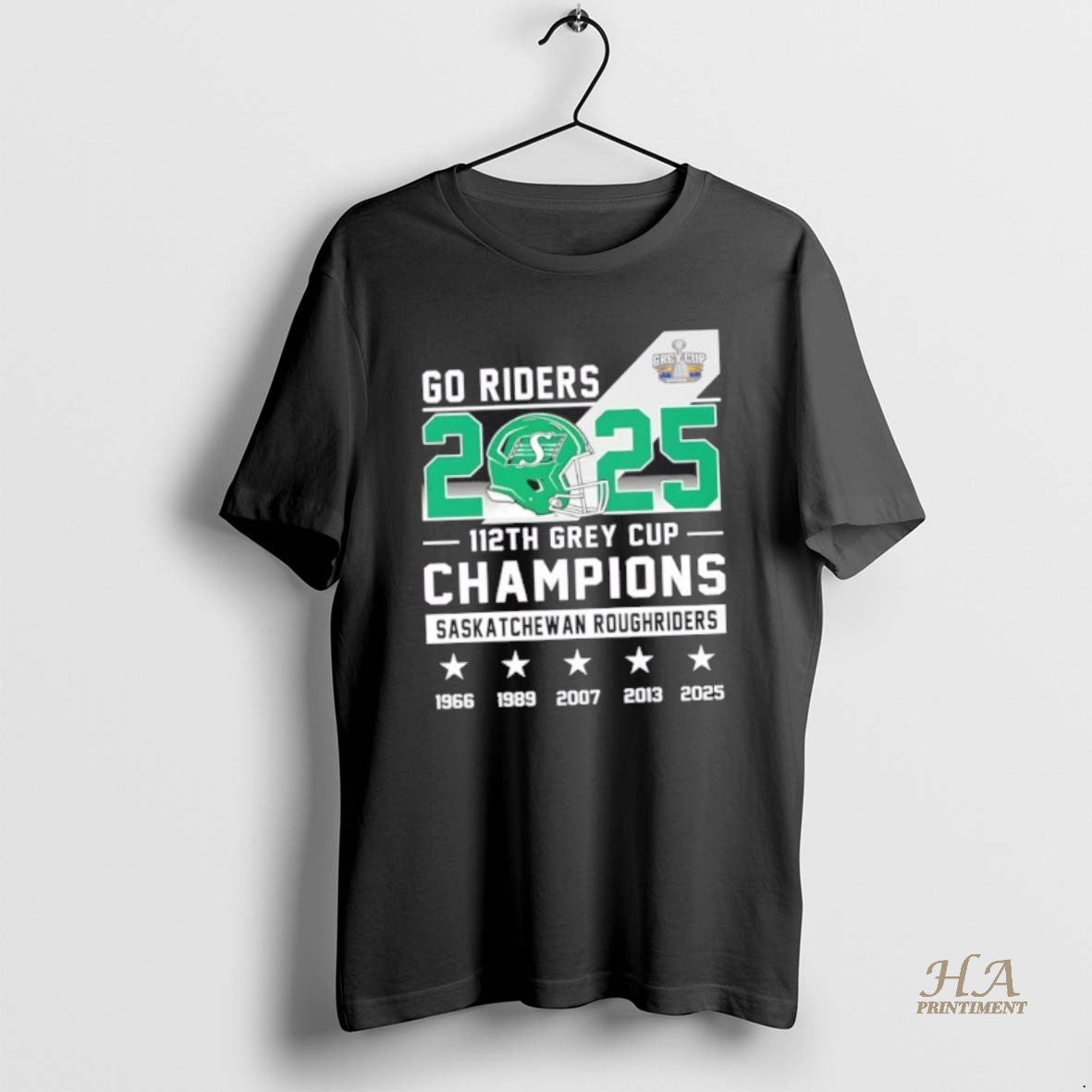 Official Go Riders 112th Grey Cup Champions 2025 Saskatchewan Roughriders Football Helmet T-Shirts, Hoodie, Sweatshirt