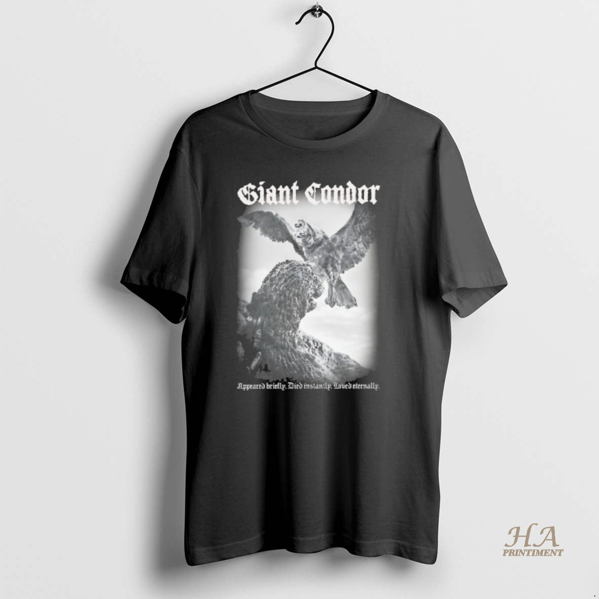 Official Godzilla Giant Condor Appeared Briefly Died Instantly Loved Eternally T-Shirts, Hoodie, Sweatshirt | InkNestWear.com