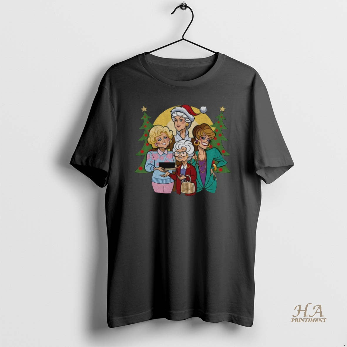 Official Golden Girls Cartoon Merry Christmas T-Shirts, Hoodie, Sweatshirt | InkNestWear.com
