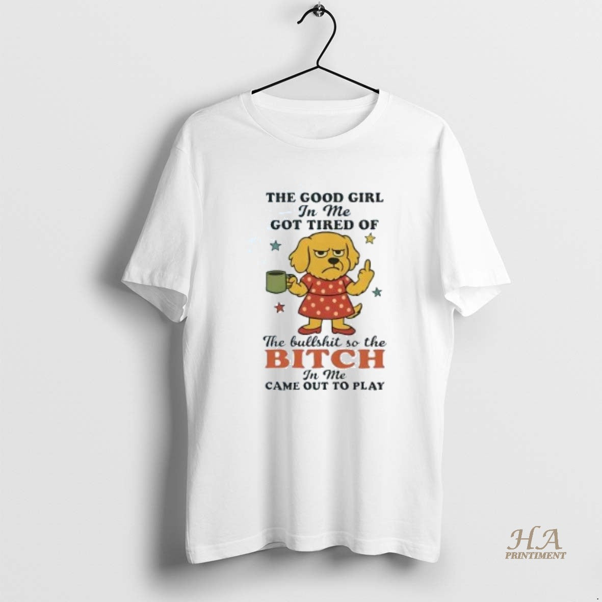 Official Golden Retriever The Good Girl In Me T-Shirts, Hoodie, Sweatshirt | InkNestWear.com