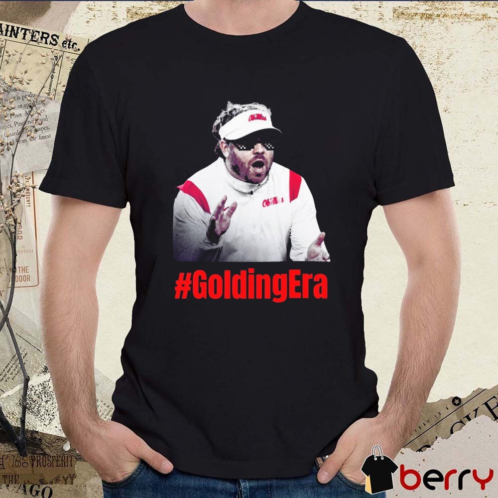 GoldingEra Pete Golding Ole Miss Rebels t-shirt