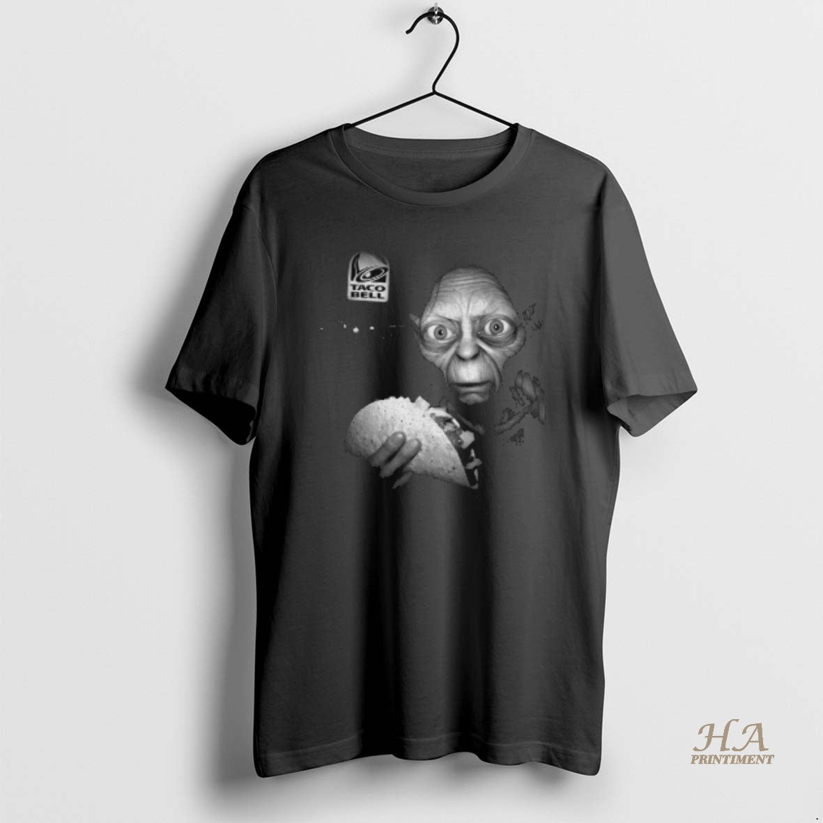 Official Gollum Foodie Goblin And Taco Ring Vintage T-Shirts, Hoodie, Sweatshirt | InkNestWear.com