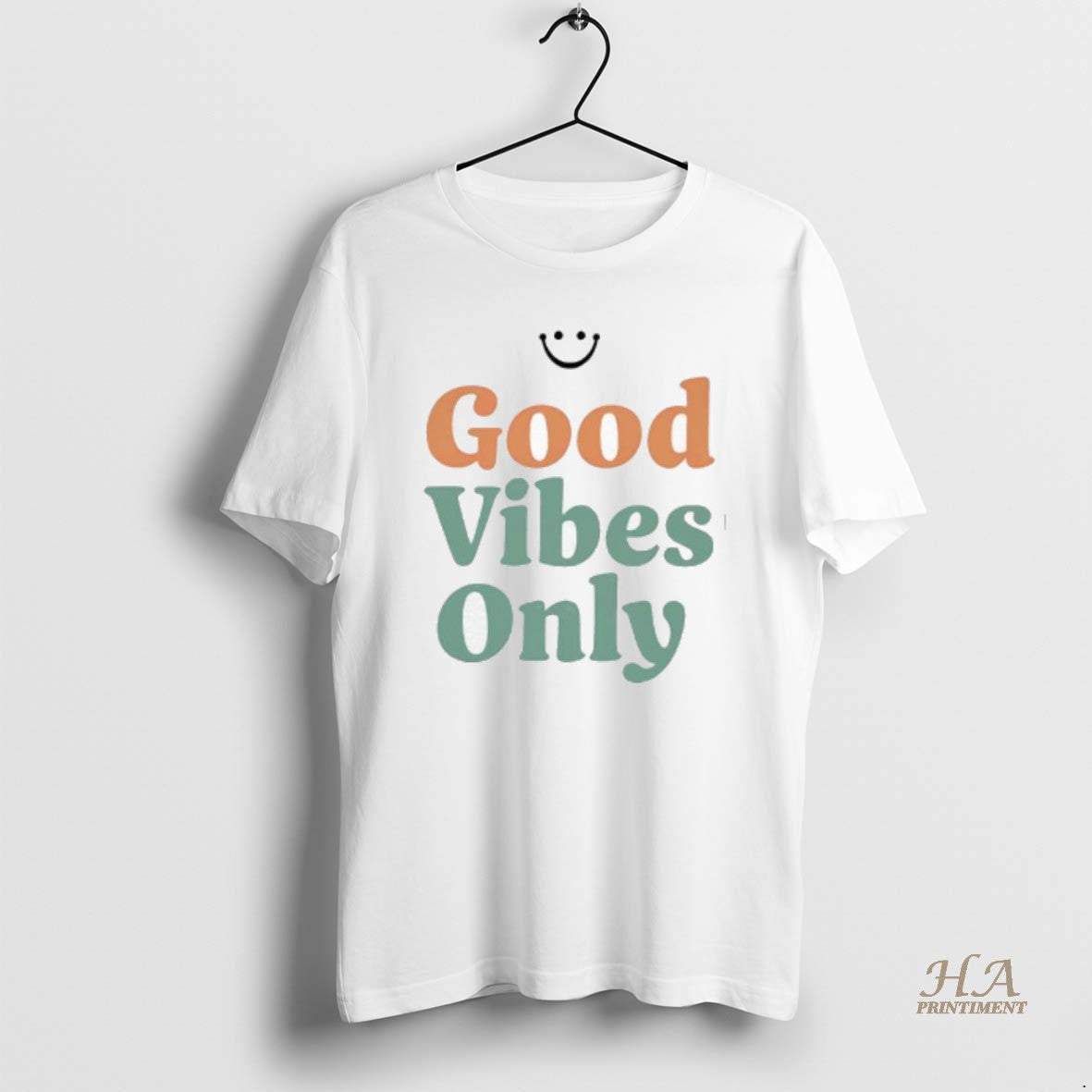 Official Good Vibes Only Retro Smile T-Shirts, Hoodie, Sweatshirt | InkNestWear.com