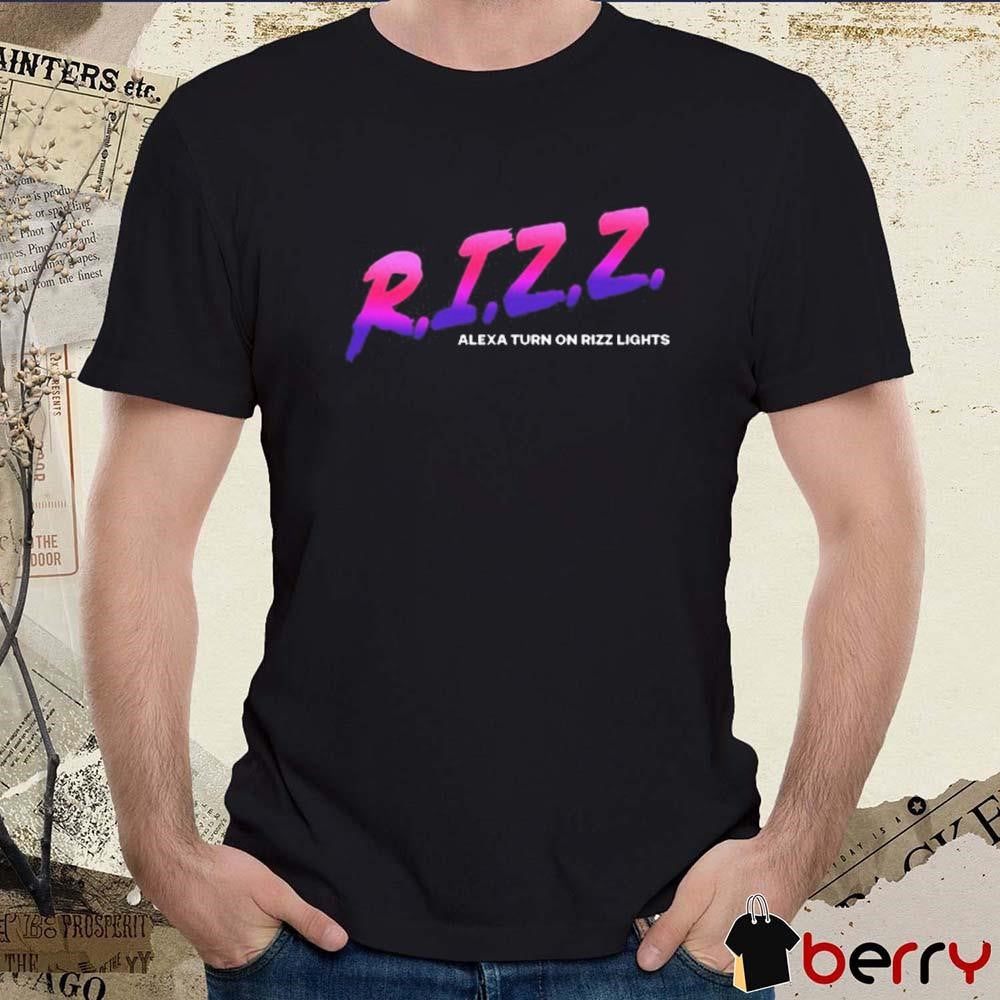 Goose Wayne Rizz Alexa Turn On Rizz Lights t-shirt